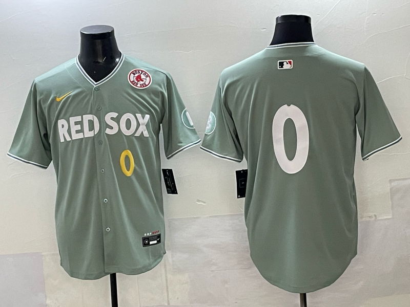 Men Boston Red Sox  #0 green Game 2025 Nike MLB Jersey 004->boston red sox->MLB Jersey